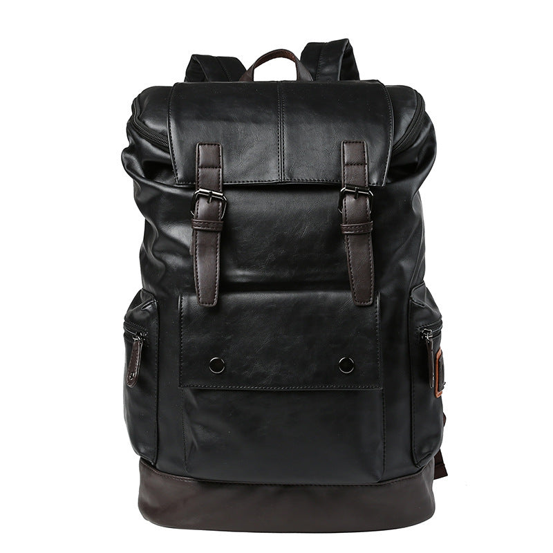 Men’s High-Quality Leather Laptop Backpack