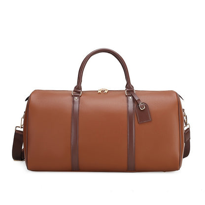 Large Capacity Leather Travel & Gym Bag