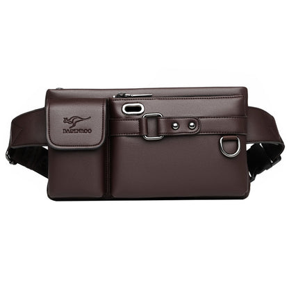 Men’s Luxury Leather Waist & Sling Bag