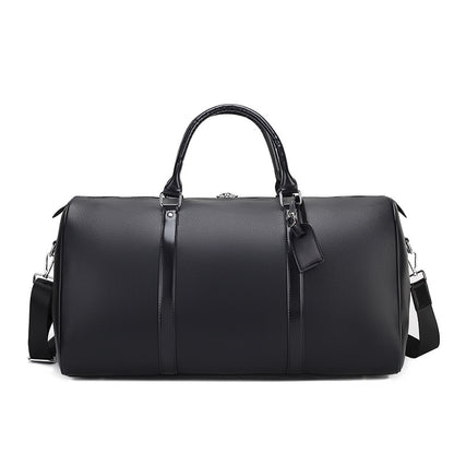 Large Capacity Leather Travel & Gym Bag