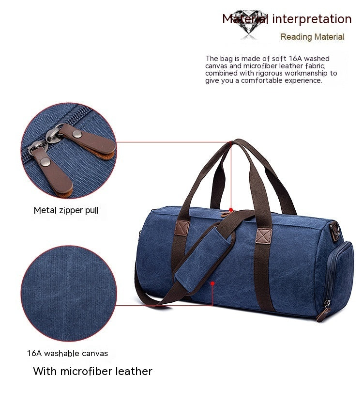 Portable Canvas Outdoor Messenger Bag