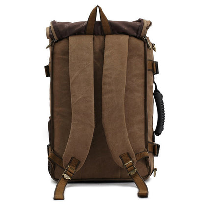 Men’s Canvas Multifunctional Laptop Backpack